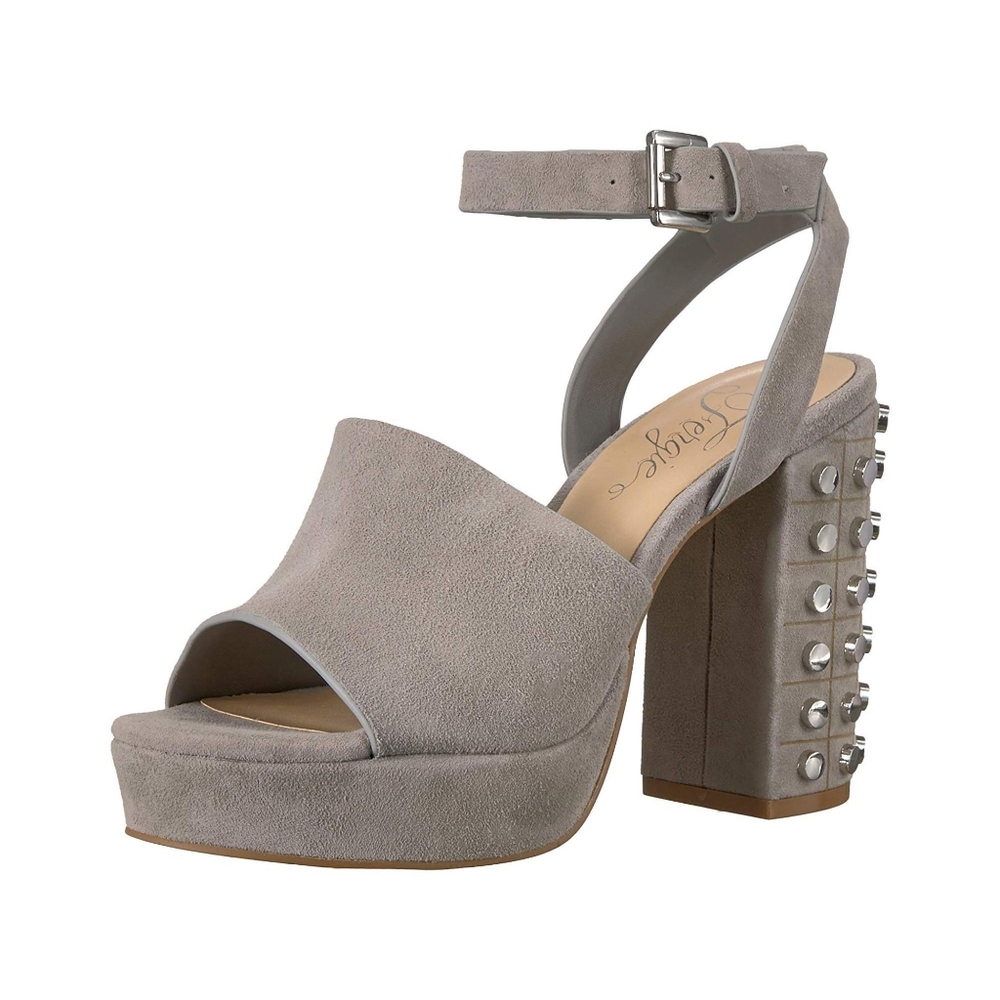 Fergie Jolie studded Block Heel Sandals